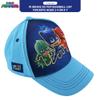 PJ Masks Boys' Baseball Cap - 3D Catboy, Owlette, Gekko Curved Brim Snap Back Hat (2T-7), Size 4-7 Years, Pj Mask Light Blue view 3