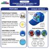 PJ Masks Boys Cotton Baseball Cap with Embroidery (Ages 2-7), Size Age 4-7, Pj Masks Blue view 2