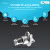 MARINE CITY 316 Grade Stainless Steel Waterproof Oval Drain Plug Fits 1 Inch Hole Thread for 3/4 Inches for Marines  Boats  Yachts  Kayaks  Ships (Pack of 1) view 4