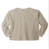 KingSize Waffle-Knit Thermal Crewneck Tee view 1