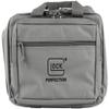 Double Pistol Case, Gray, 12.5" X 9.5" X 4.5", Padded Compartments, Holds 2 Handguns, 5 Magazines, Ammo, and Range Tools, One Size view 1