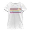 Fifth Sun Girls' T-Shirt, White, X-Small view 1