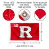 College Flags & Banners Co. Knights Big Ten Flag with Pole and Bracket Complete Set view 3