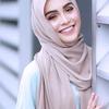 Cntqiang Muslim Shawls Bubble Chiffon Head Scarf Women Wrap Hijab Solid Color Long Shawl  (6#) view 4