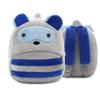 KISSOURBABY 3D Cute Cartoon Little Plush Baby Backpack Baby Toy Bag(Raccoon) view 1