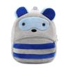KISSOURBABY 3D Cute Cartoon Little Plush Baby Backpack Baby Toy Bag(Raccoon) view 2