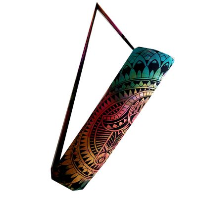 ICC Hamsa Hand Full-Zip Exercise Yoga Mat Carry Bag Gym Beach Pilates Carrier Bags Hippie Mandala Indian Cotton Bag