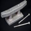 Big Docks Cleat (Cast Aluminum) view 2