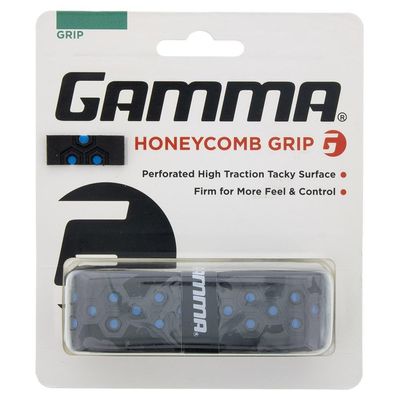 Gamma Tennis Honeycomb Replacement Grip, Moisture Wicking, Tacky, Extra Durable