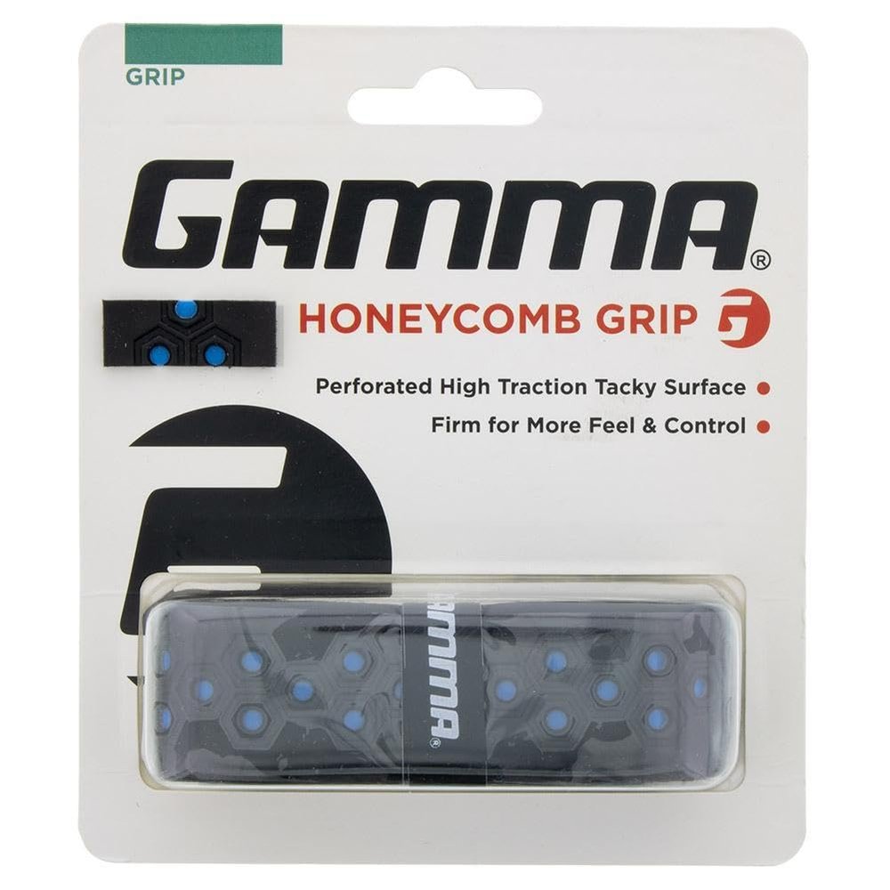 Gamma Tennis Honeycomb Replacement Grip, Moisture Wicking, Tacky, Extra Durable