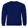 MA ONLINE Boys Long Sleeve School Uniform Wear Jumper Girls Crew Neck Plain Sweatshirt Navy 9-10 Years view 2