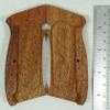 New, Wood Checkered Grips for CZ 75, CZ 85, Full Size, CZ 75B, 85B view 2