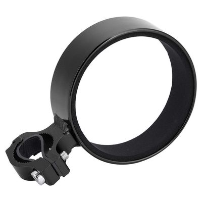 Handlebar Cup Holder, Aluminum Alloy Construction, Fits 3 Inch Handlebars, Lightweight Design, Perfect for Riders, Commuters, and Outdoor Enthusiasts, Adjustable Mount, HOL