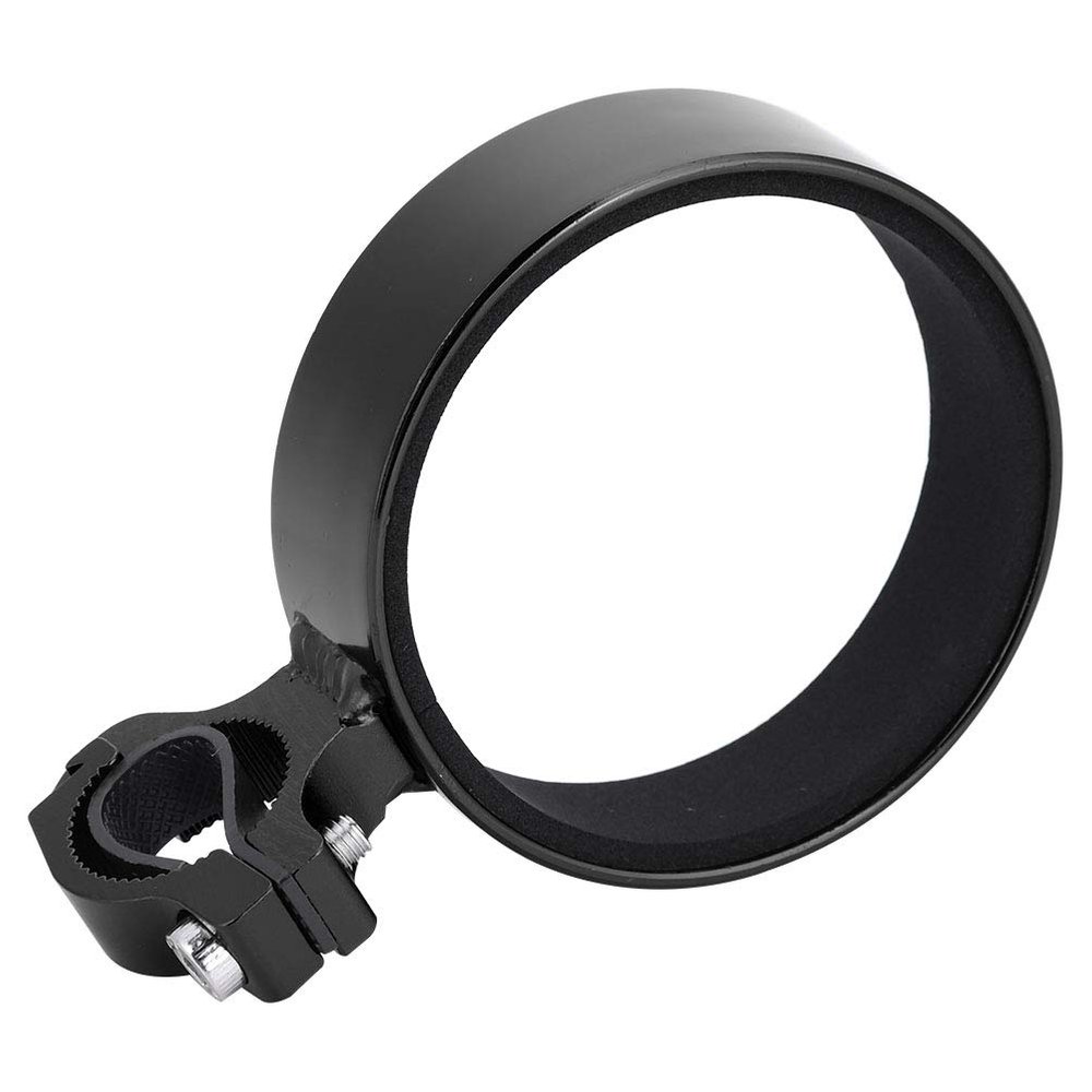 Handlebar Cup Holder, Aluminum Alloy Construction, Fits 3 Inch Handlebars, Lightweight Design, Perfect for Riders, Commuters, and Outdoor Enthusiasts, Adjustable Mount, HOL