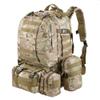 Suoki Military Tactical Backpack 60L with Built-up 3 MOLLE Bags Rucksacks 7 Day Assault Pack Bug Out Bag for Hunting Trekking Travelling view 1