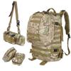 Suoki Military Tactical Backpack 60L with Built-up 3 MOLLE Bags Rucksacks 7 Day Assault Pack Bug Out Bag for Hunting Trekking Travelling view 3