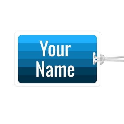 Personalized Bag Tag - Durable ID Tag for Backpacks, Suitcases & Sports Bags - [Design Theme] Collection