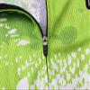 Uriah Men's Cycling Jersey Long Sleeve Reflective with Rear Zippered Bag Rider Green Size S view 4