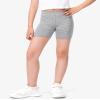 BOOPH Girls Dance Shorts Bike Short for Underdress 5-7 Years Black Gray 6 Pack view 2