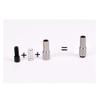 Baosity 5 Pair Bike Inline Indexed Cable Adjuster Derailleur Adapter Hose Cap Adjustment Screws view 2
