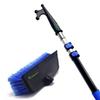 EVERSPROUT 5-to-12 Foot Boat Hook & Scrub Brush Kit (15-20 Foot Reach) | Soft-Bristle Deck Brush with Built-In Bumper Prevents Scratching | Durable Lightweight 3-Stage Extension Pole | Floating Design view 1