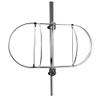 MARINE CITY 304 Stainless Steel Fender Folding Rack with Stanchion Clamps for Marines, Boats, Ships, Yachts (7") view 1