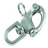 MarineNow Stainless Steel 316 Swivel Eye Bail Snap Shackle Marine Grade, 2-3/4, 3-1/2 and 5" 5" (128mm), 10-Pack view 1