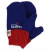 47 Washington Bullets Infant/Toddler Bam Bam Beanie Hat POM and Gift Combo - NBA Wizards Baby Knit Cap/Mittens view 3