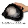Quest Athletics Pack of (3) 2 oz Chalk Balls for Gymnastics Rock Climbing Bouldering Weight-Lifting Cross Training Powerlifting - Premium Quality Gym Chalk view 2