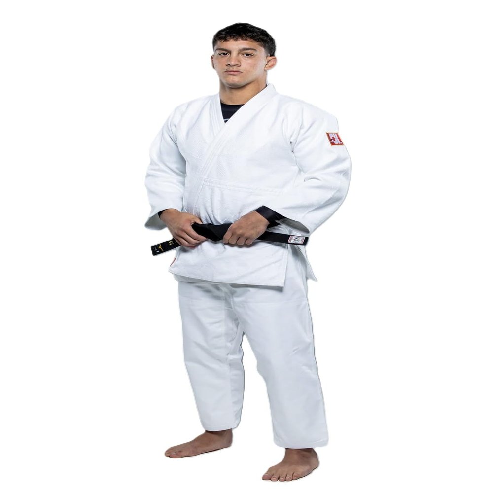 FUJI Euro Competition Judo Gi for Men and Women (Belt Not Included), Size 7