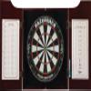 Viper Razorback Sisal Dartboard & Metropolitan Mahogany Cabinet view 1