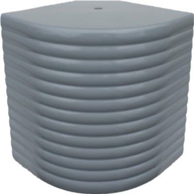 Pontoon Corner Cap - Cast Powder Coated Aluminum