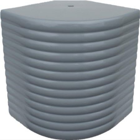 Pontoon Corner Cap - Cast Powder Coated Aluminum