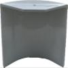 Pontoon Corner Cap - Cast Powder Coated Aluminum view 2