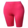 Made by Emma High Waisted Spandex Biker Shorts Yoga Leggings Neon Pink M view 1