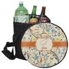 YouCustomizeIt Personalized Swirly Floral Collapsible Cooler & Seat view 1