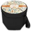 YouCustomizeIt Personalized Swirly Floral Collapsible Cooler & Seat view 2