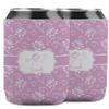 Personalized Lotus Flowers Can Cooler (12 oz) w/Name or Text view 1