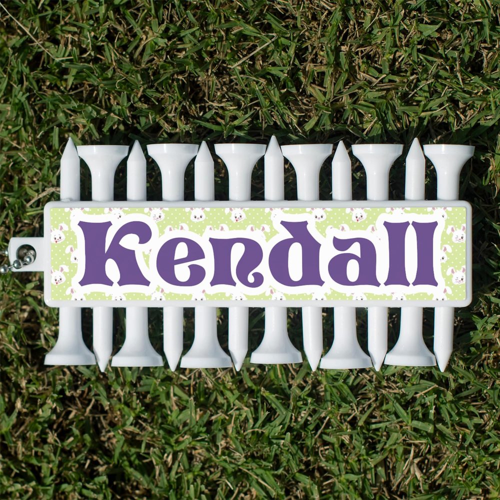 YouCustomizeIt Personalized Easter Bunny Golf Tees & Ball Markers Set