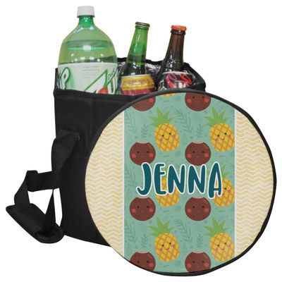 YouCustomizeIt Personalized Pineapples and Coconuts Collapsible Cooler & Seat