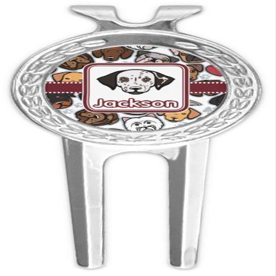 YouCustomizeIt Personalized Dog Faces Golf Divot Tool & Ball Marker