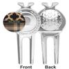 YouCustomizeIt Personalized Moroccan & Plaid Golf Divot Tool & Ball Marker view 2