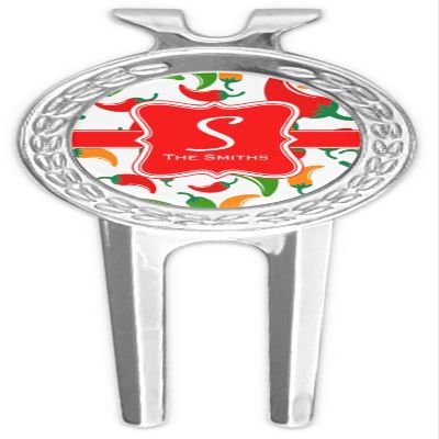 YouCustomizeIt Personalized Colored Peppers Golf Divot Tool & Ball Marker