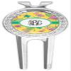 YouCustomizeIt Personalized Pink Flamingo Golf Divot Tool & Ball Marker view 1