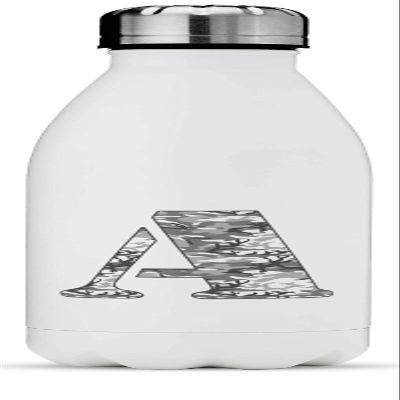 Personalized Camo Water Bottle - 17 oz. - Stainless Steel - Full Color Printing