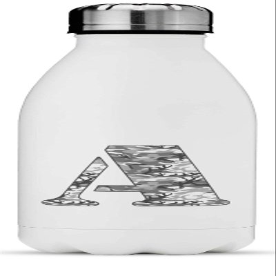 Personalized Camo Water Bottle - 17 oz. - Stainless Steel - Full Color Printing