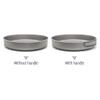 Lixada Ultralight Titanium Frypan Outdoor Camping Hiking Picnic Cooking Frying Pan 1000ML with Folding Handle view 3