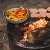 Lixada Ultralight Titanium Frypan Outdoor Camping Hiking Picnic Cooking Frying Pan 1000ML with Folding Handle view 4