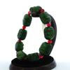 0.9" Bangle Bracelet China Certified Nature Hetian Nephrite Jade Arhat Hand Carved Bangle Bracelet 3780 view 3