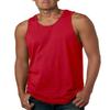 Next Level Men's Cotton Tank XS RED view 1
